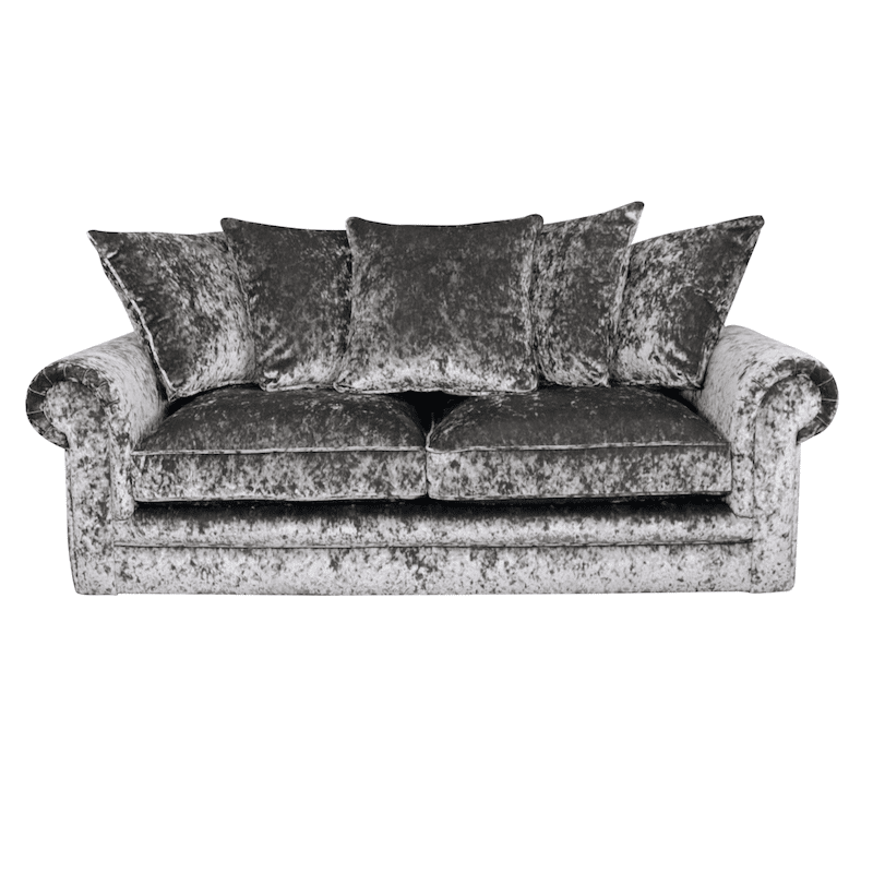 Crushed Velvet Furniture  Sofas, Beds, Chairs, Cushions
